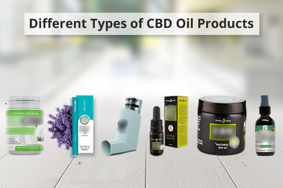 CBD is available in all types of products