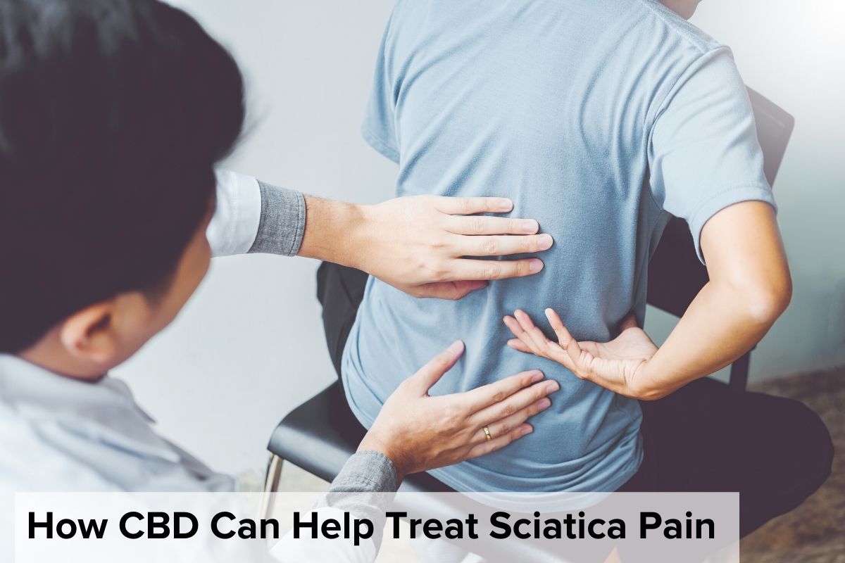 Sciatica pain can be managed by the administration of medical CBD